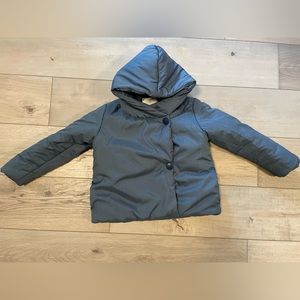 Hanna andersson puffer blue grey 120EU 5/6 US